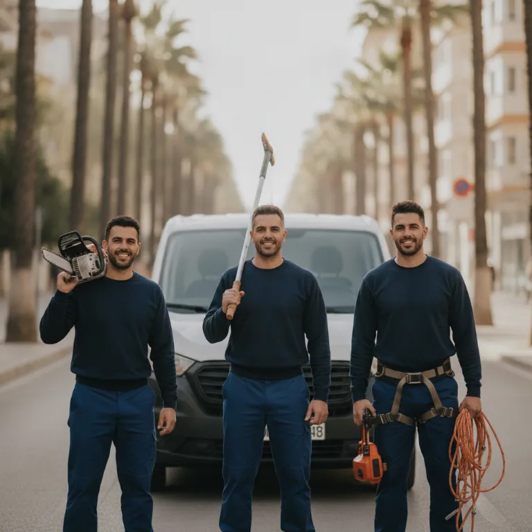 Tala de Árboles equipo en Villena